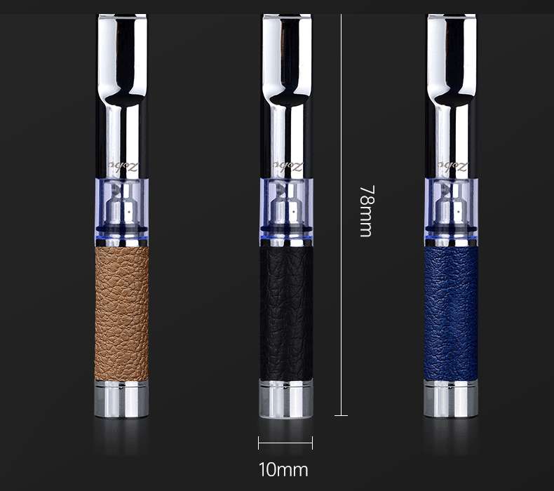 Tẩu lọc kép bọc da các cỡ Zobo ZB-496